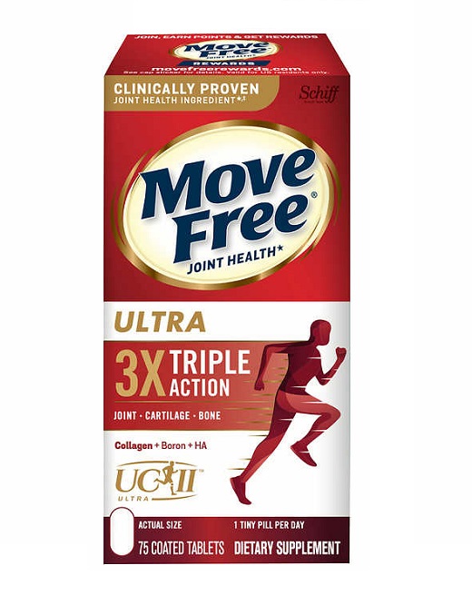 Schiff Move Free Ultra Triple Action, 75 Tablets